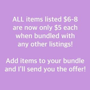 💜 BUNDLE SALE 💜